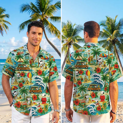 Tropical Beach Vacation Summer Hawaiian Shirt