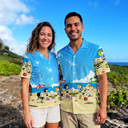 Tropical Beach Vacation Summer Hawaiian Shirt
