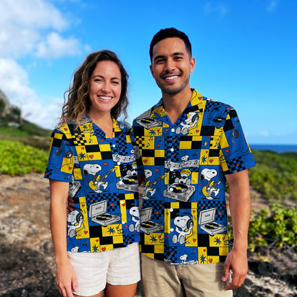 Retro Music Beach Summer Hawaiian Shirt