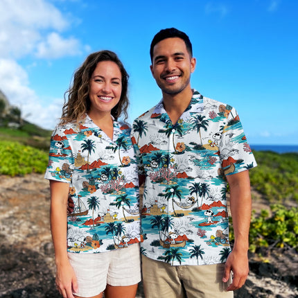 Beach Summer Tropical Island Activities Vacation Hawaiian Shirt