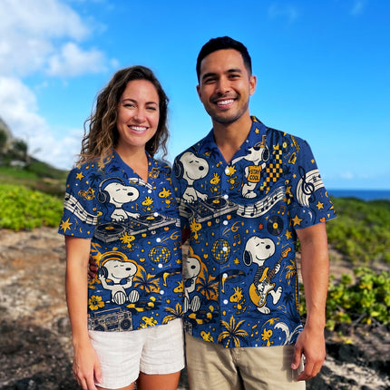 Tropical Music Beach Summer Hawaiian Shirt