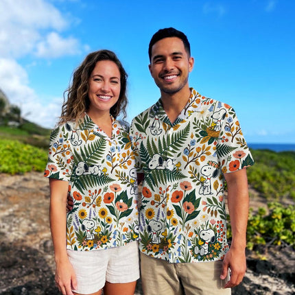 Tropical Floral Garden Nature Hawaiian Shirt