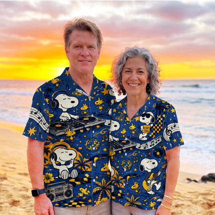 Tropical Music Beach Summer Hawaiian Shirt