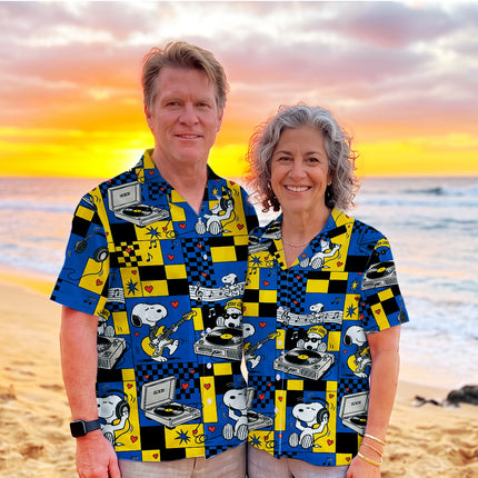 Retro Music Beach Summer Hawaiian Shirt