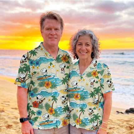 Tropical Hibiscus Surf Beach Summer Hawaiian Shirt