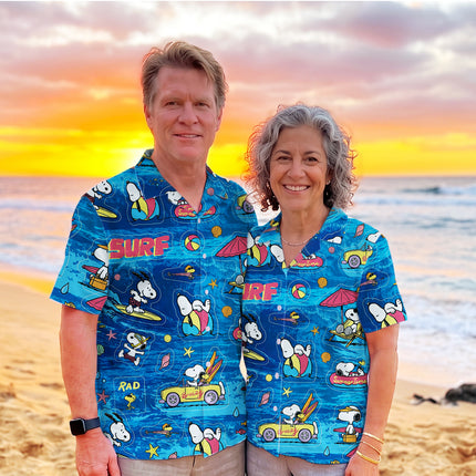 Beach Summer Surf Ocean Adventure Hawaiian Shirt