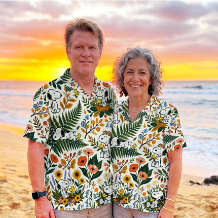 Tropical Floral Garden Nature Hawaiian Shirt