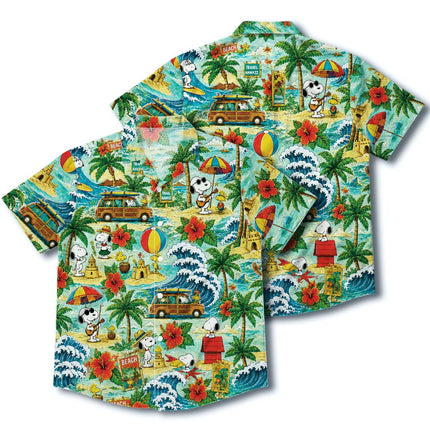 Tropical Beach Vacation Summer Hawaiian Shirt