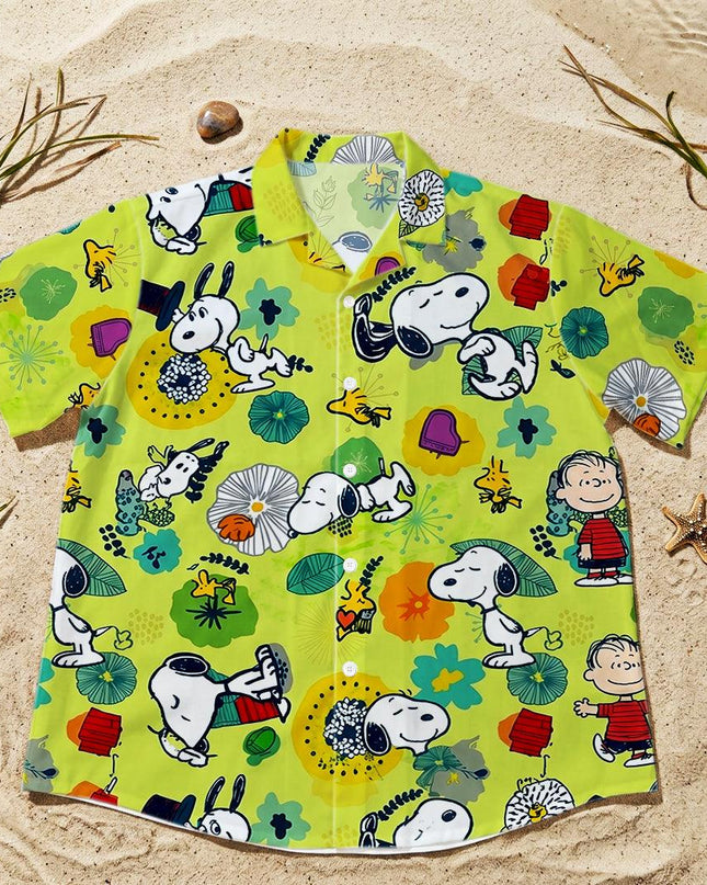 Tropical Floral Beach Summer Hawaiian Shirt