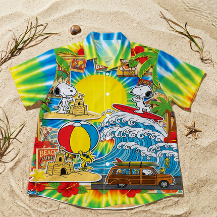 Tropical Beach Surf Vacation Summer Hawaiian Shirt