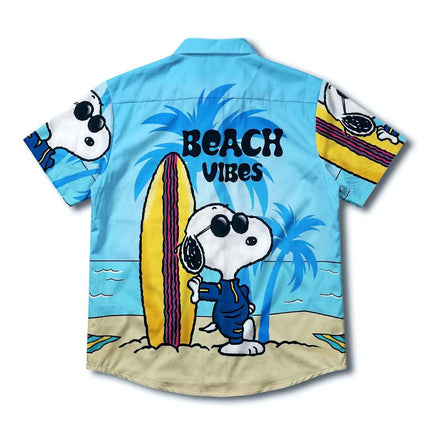 Beach Vibes Tropical Surf Summer Vacation Hawaiian Shirt
