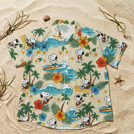 Tropical Hibiscus Surf Beach Summer Hawaiian Shirt