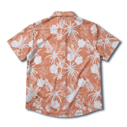 Beach Summer Coral Tropical Palm Floral Hawaiian Shirt