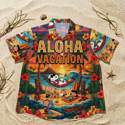 Aloha Vacation Tropical Beach Island Paradise Hawaiian Shirt