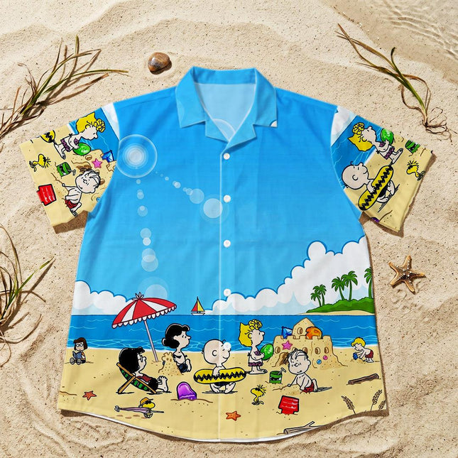 Tropical Beach Vacation Summer Hawaiian Shirt