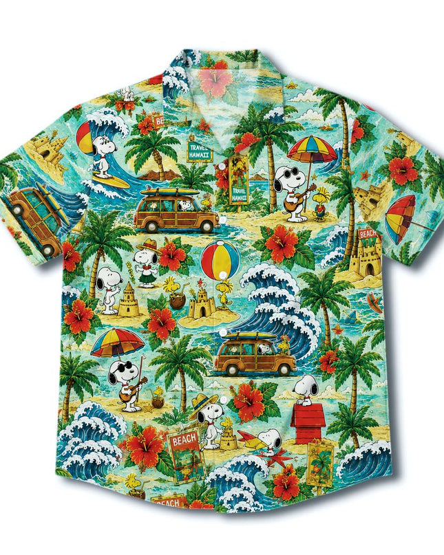 Tropical Beach Vacation Summer Hawaiian Shirt