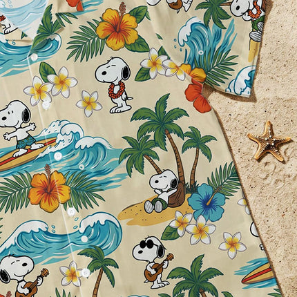 Tropical Hibiscus Surf Beach Summer Hawaiian Shirt