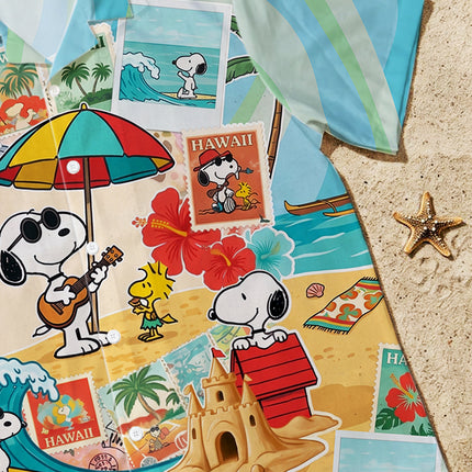 Beach Summer Hawaii Postcard Surf Vacation Hawaiian Shirt
