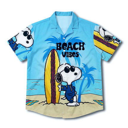 Beach Vibes Tropical Surf Summer Vacation Hawaiian Shirt