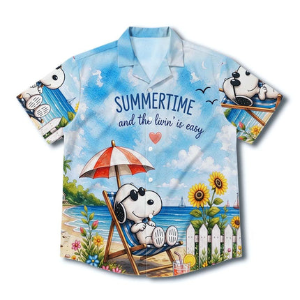 Beach Summer Vacation Relax Tropical Coastal Hawaiian Shirt