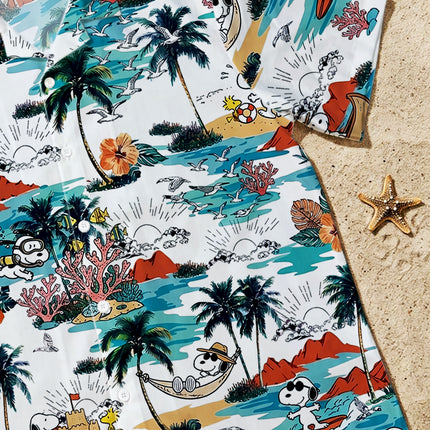 Beach Summer Tropical Island Activities Vacation Hawaiian Shirt
