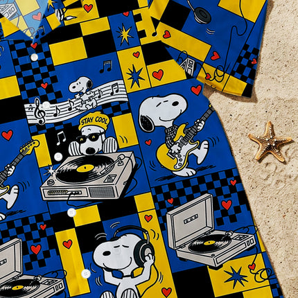 Retro Music Beach Summer Hawaiian Shirt