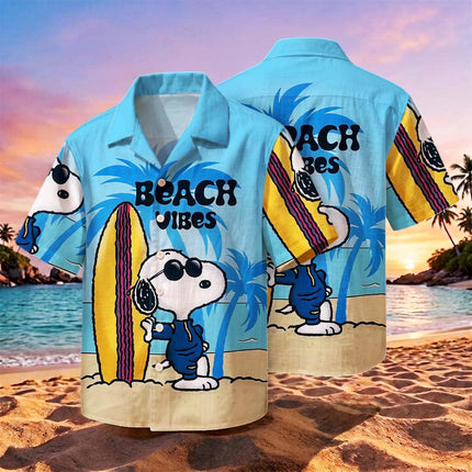 Beach Vibes Tropical Surf Summer Vacation Hawaiian Shirt