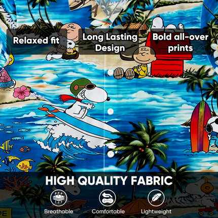 Tropical Island Adventure Surf Beach Summer Hawaiian Shirt
