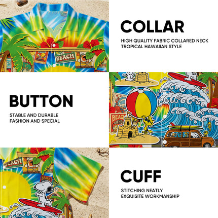 Tropical Beach Surf Vacation Summer Hawaiian Shirt