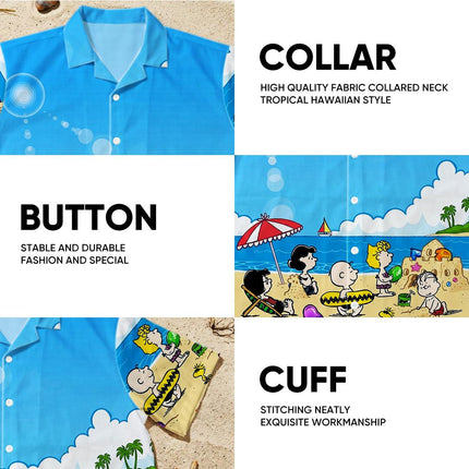 Tropical Beach Vacation Summer Hawaiian Shirt
