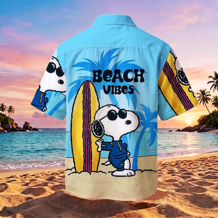 Beach Vibes Tropical Surf Summer Vacation Hawaiian Shirt