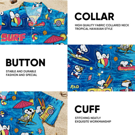 Beach Summer Surf Ocean Adventure Hawaiian Shirt