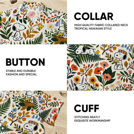Tropical Floral Garden Nature Hawaiian Shirt