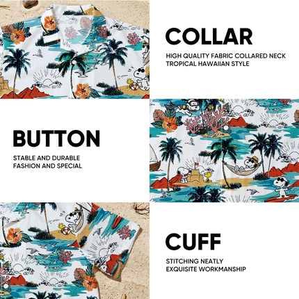 Beach Summer Tropical Island Activities Vacation Hawaiian Shirt