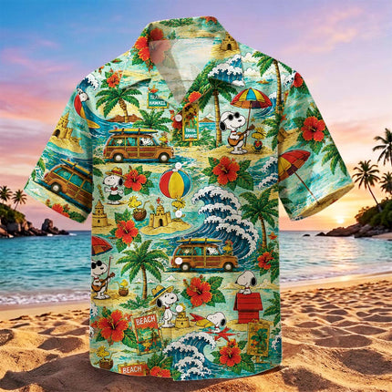 Tropical Beach Vacation Summer Hawaiian Shirt