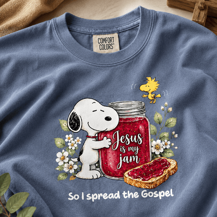 Comfort Colors Jesus Is My Jam Spread the Gospel T-Shirt