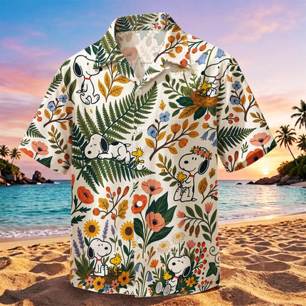 Tropical Floral Garden Nature Hawaiian Shirt