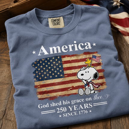 Comfort Colors 250 Years Of Freedom Liberty T-Shirt