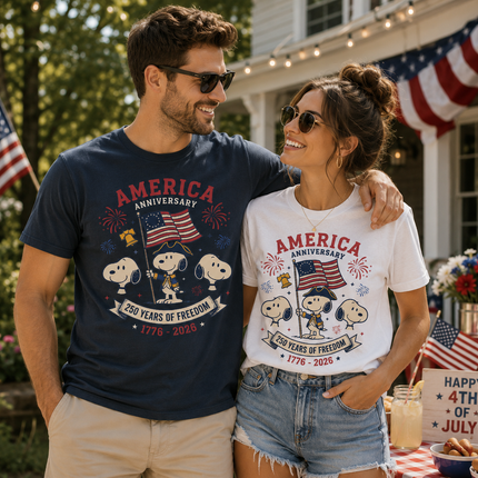 Comfort Colors 250 Years Of Freedom Anniversary T-Shirt