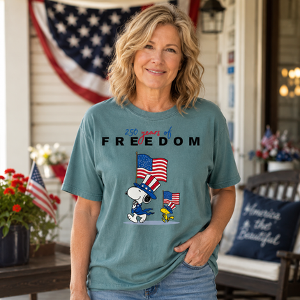 Comfort Colors 250 Years Of Freedom T-Shirt