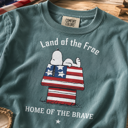 Comfort Colors Land Of The Free T-Shirt