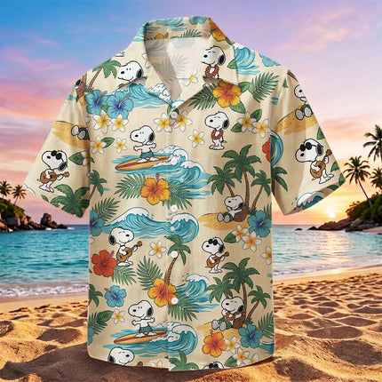 Tropical Hibiscus Surf Beach Summer Hawaiian Shirt