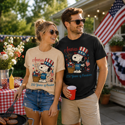 Comfort Colors America 250 Years Of Freedom T-Shirt