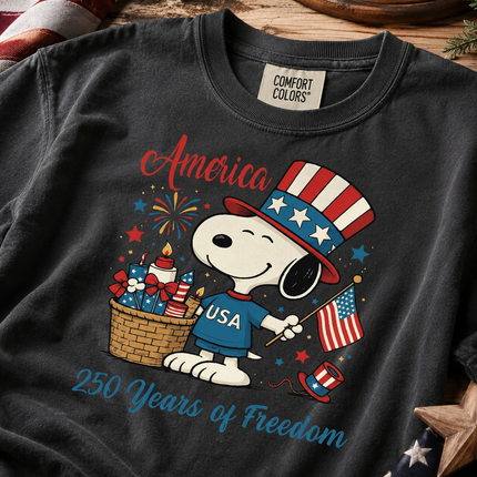 Comfort Colors America 250 Years Of Freedom T-Shirt