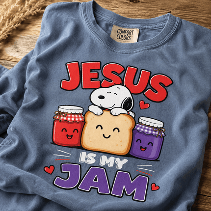 Comfort Colors Jesus Is My Jam Christian T-Shirt