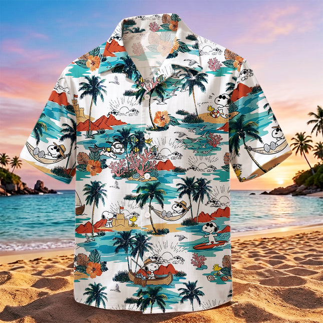 Beach Summer Tropical Island Activities Vacation Hawaiian Shirt