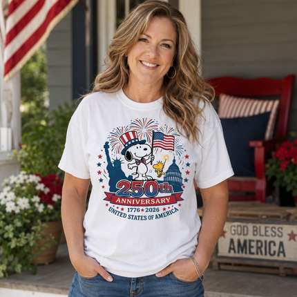 Comfort Colors 250th Anniversary Patriotic T-Shirt