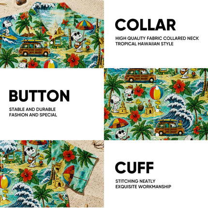 Tropical Beach Vacation Summer Hawaiian Shirt