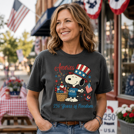 Comfort Colors America 250 Years Of Freedom T-Shirt