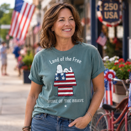 Comfort Colors Land Of The Free T-Shirt